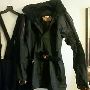 Harley Davidson Over Your Cloths Vinyl Rain Suit.